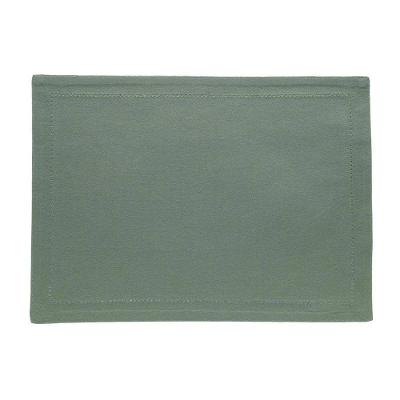 Jogo Americano Ponto Ajour Algodão Verde Escuro 45x33cm