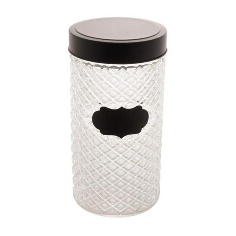 Kit 2 Pote Com Tampa Porta Mantimento Label Bon Gourmet M-g - 4