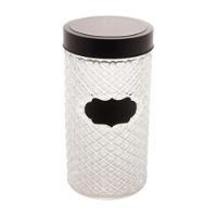 Kit 2 Pote Com Tampa Porta Mantimento Label Bon Gourmet M-g - 4