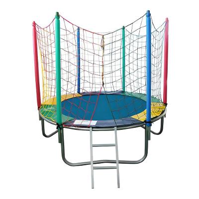 Trampolim Pula Pula 1,83M Média Colorida Infantil Playground 60 kg Rede de Proteção