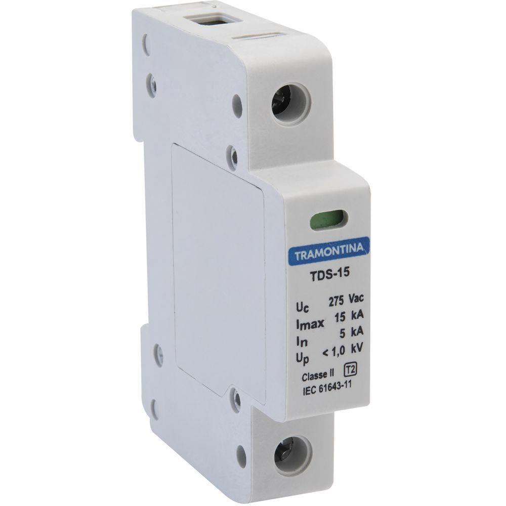 Dispositivo De Proteção Contra Surtos Tramontina Tds 1 P 15 Ka 275 V Classe Ii - 1