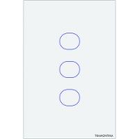 Interruptor Touch Smart Tramontina Branco Com 3 Canais - 2