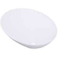 Cuba De Apoio Meia Lua Lavabo C01 Bm38w Branco Matte Fosca - Lyam - 1