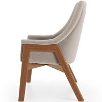 Poltrona Decorativa Sakura L02 Bouclê Creme - 6