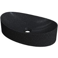 Cuba De Apoio Canoa Lavabo C01 Bc47w Preto Granit - Lyam - 1