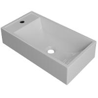Cuba De Apoio Retangular Lavabo Roma C01 Rl545w Branco - Lyam - 1