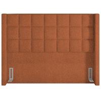 Cabeceira Cama Box Casal 160cm P05 Paris Bouclê Terracota