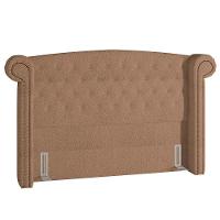 Cabeceira Cama Box Casal 140cm Sofia Bouclê Bege - 1