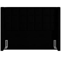 Cabeceira Cama Box Casal 160cm Paris Bouclê Preto