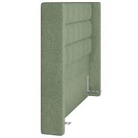 Kit Cabeceira Cama Box Paris 195cm Com Puff Recamier Itália P05 Bouclê Oliva - 2