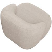 Poltrona Decorativa Fixa Orgânica Living Barolo L06 Linho Bege - 6