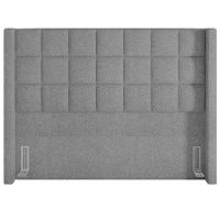 Cabeceira Cama Box Casal 140cm P05 Paris Bouclê Cinza