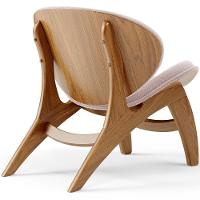 Kit 4 Poltronas Decorativa Orgânica Sala Living Kadosh L02 Bouclê Rosê