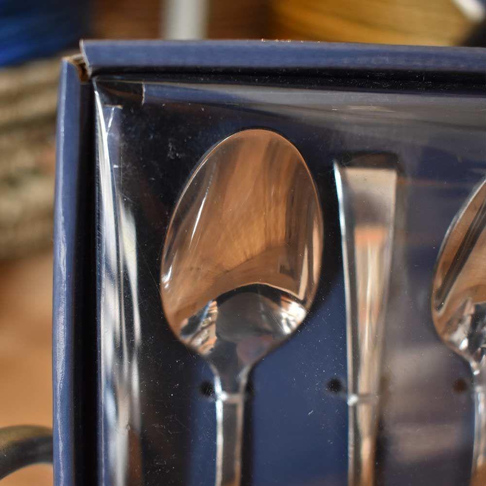 Conjunto 6 Colheres Para Chá Berna 14cm Aço Inox Wolff - 4