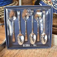 Conjunto 6 Colheres Para Chá Berna 14cm Aço Inox Wolff - 7