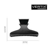 Kit 6 Piranhas De Cabelo Profissional Prender Separar Mechas 80mm Vertix - 3