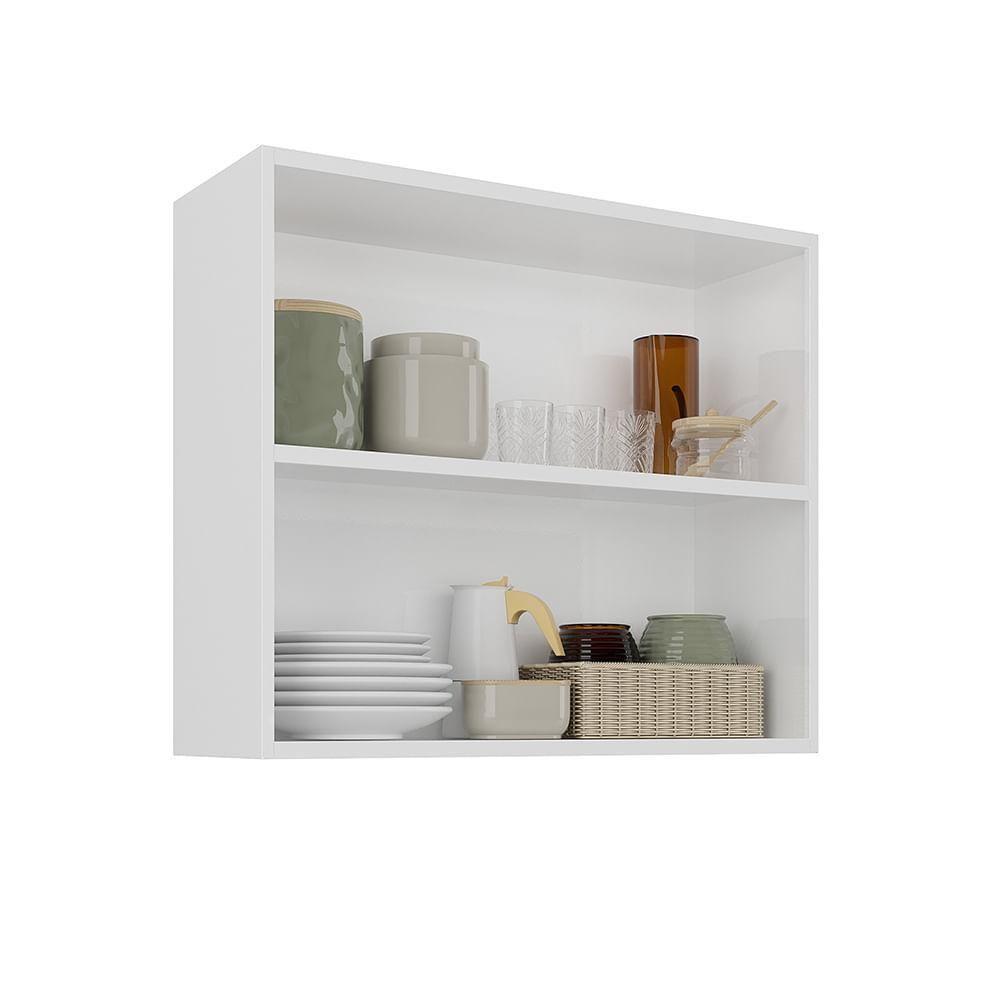 Armário Aéreo Alto Itatiaia Branco Renova Com 2 Portas - 2