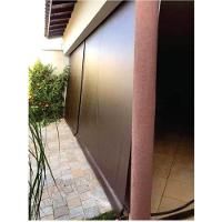 Toldo Cortina Marrom - 3,50m X 2,20m - Kit Completo - 3