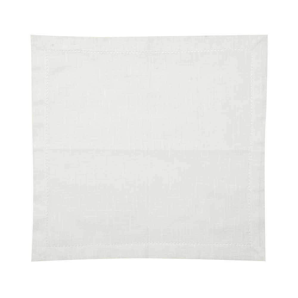 Guardanapo Off-white Ponto Ajour Algodão Luxo 40x40cm Wolff - 2