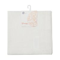 Guardanapo Off-white Ponto Ajour Algodão Luxo 40x40cm Wolff - 1