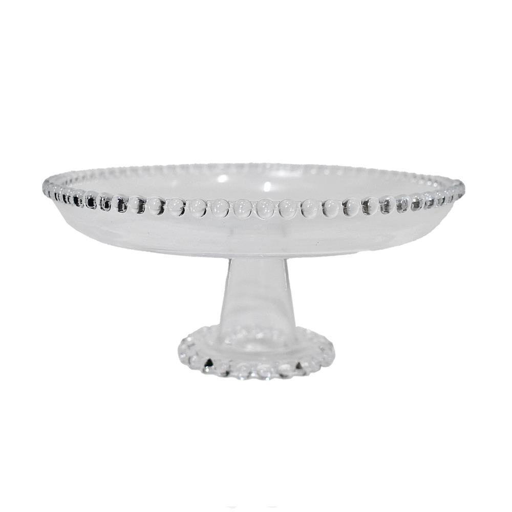 Porta Bolo Torta 20cm Bubbles Cristal Pearl Wolff 9×19,5cm - 2