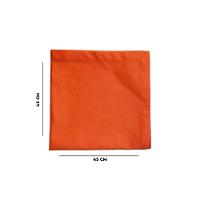 Guardanapo Tecido Em Linho Coral 45x45cm - 3