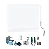 Toldo Cortina Branco - 2,60m X 2,30m - Kit Completo - 1