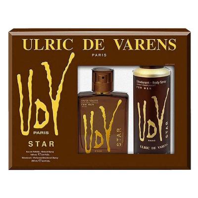 Kit Ulric De Varens Udv Star Eau De Toilette 100ml + Desodorante 200ml