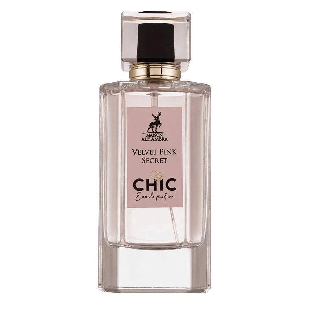Maison Alhambra Chic Velvet Pink Secret Eau De Parfum - Perfume Feminino 100ml - 1
