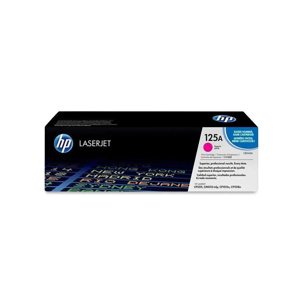 Cartucho De Toner Hp 125a Magenta 2.2k Original Cb543a Cb543ab - 1