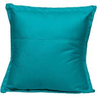Almofada 42,5x42,5 Suede Cores - Azul-turquesa, Suede - 3