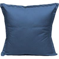 Almofada 42,5x42,5 Suede Cores - Azul-marinho, Suede - 1