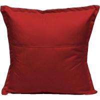 Almofada 42,5x42,5 Suede Cores - Bordô, Suede - 1