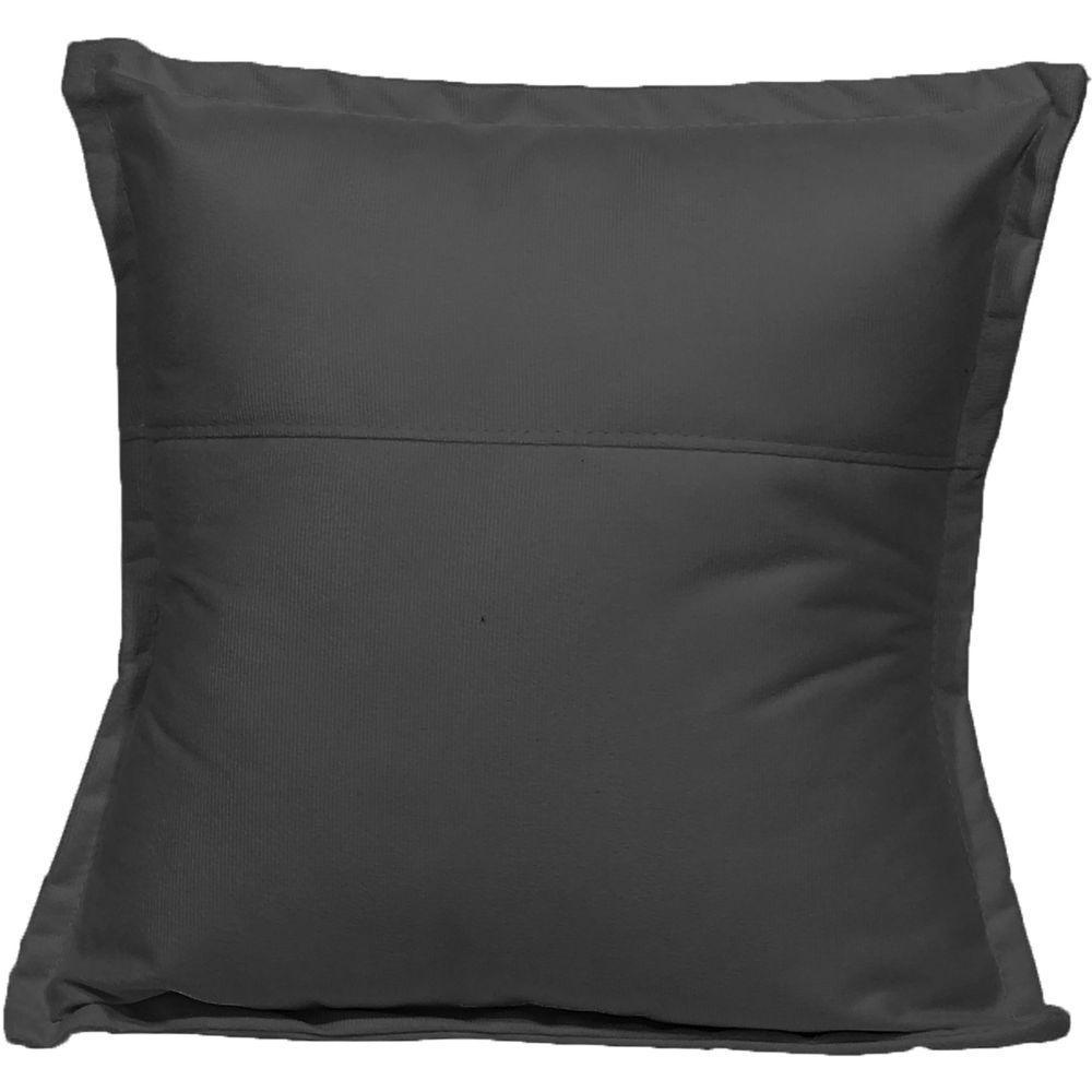 Almofada 42,5x42,5 Suede Cores - Preto, Suede - 1