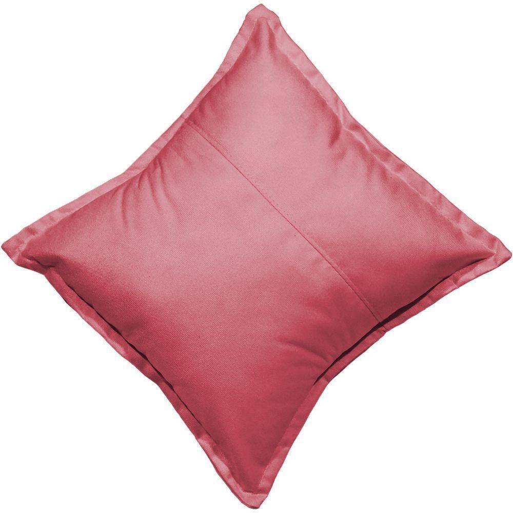Almofada 42,5x42,5 Suede Cores - Rosê, Suede - 1