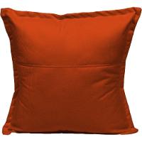 Almofada 42,5x42,5 Suede Cores - Terracota, Suede - 1