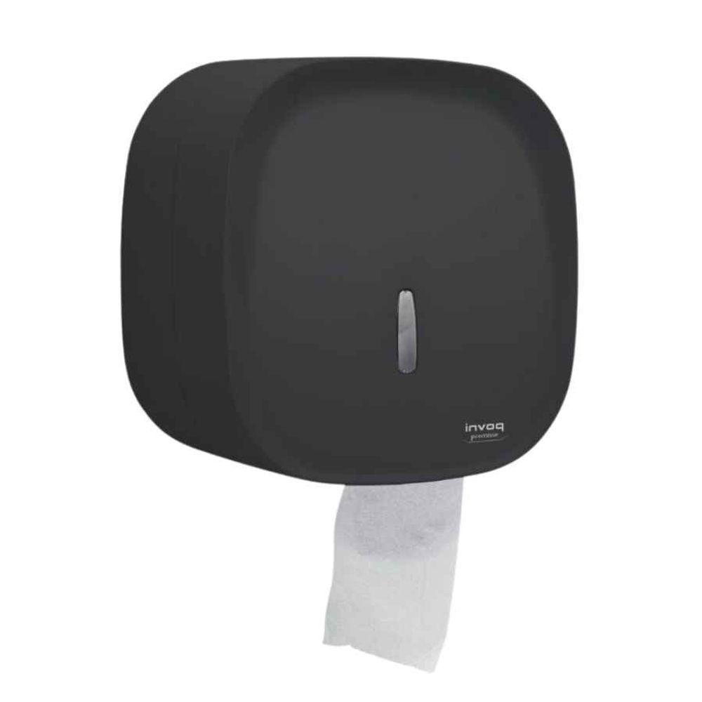 Suporte Para Papel Higiênico Rolão 300mts Preto Invoq Premisse - 1