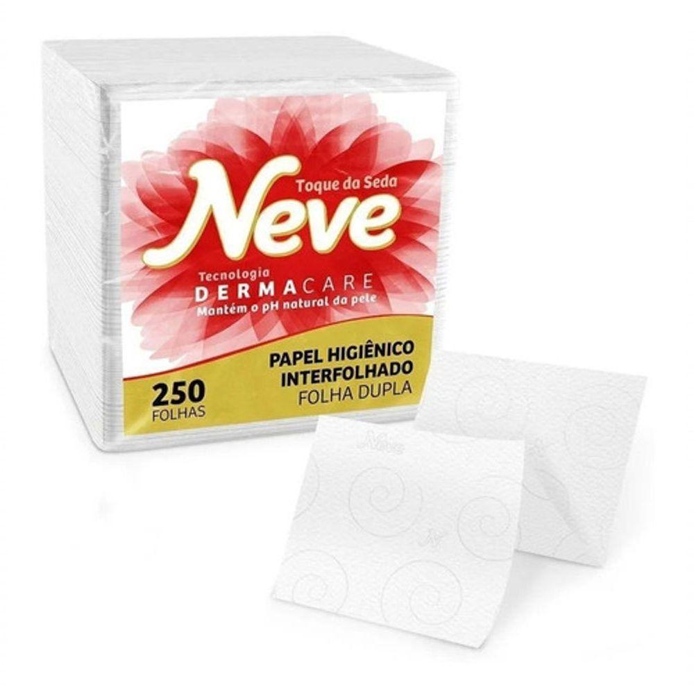 Papel Higiênico Interfolha Neve Folha Dupla Com 12000 - 1