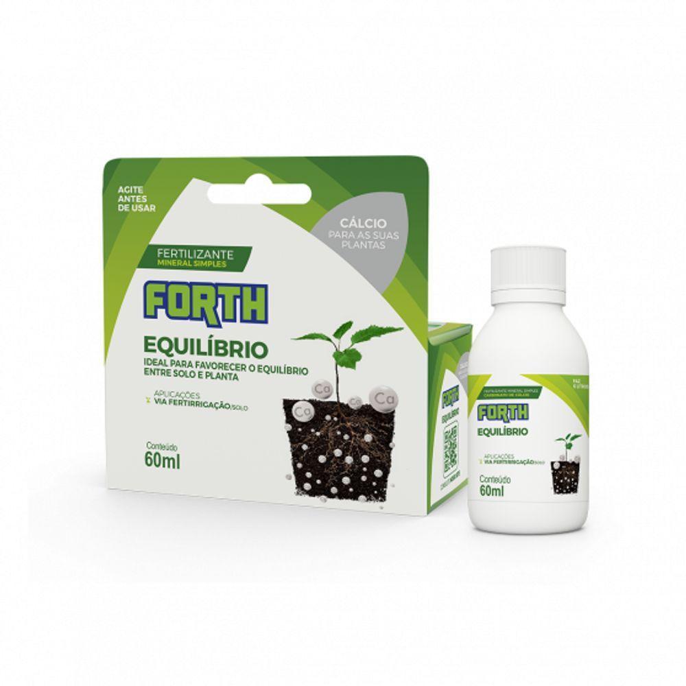 Adubo Fertilizante Equilíbrio Forth 60ml Concentrado Rende+ - 1
