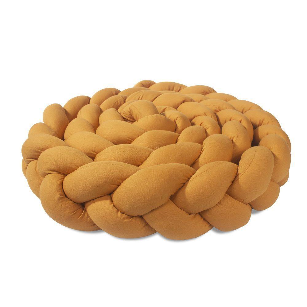 Trança Protetora Para Berço E Cama Percal 200 Fios Liso - Caramelo - 1