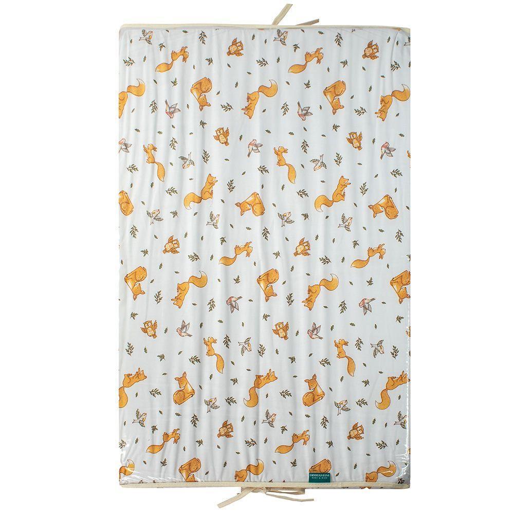 Trocador De Quarto Baby Percal 200 Fios 100% Algodão - Raposinha - 1