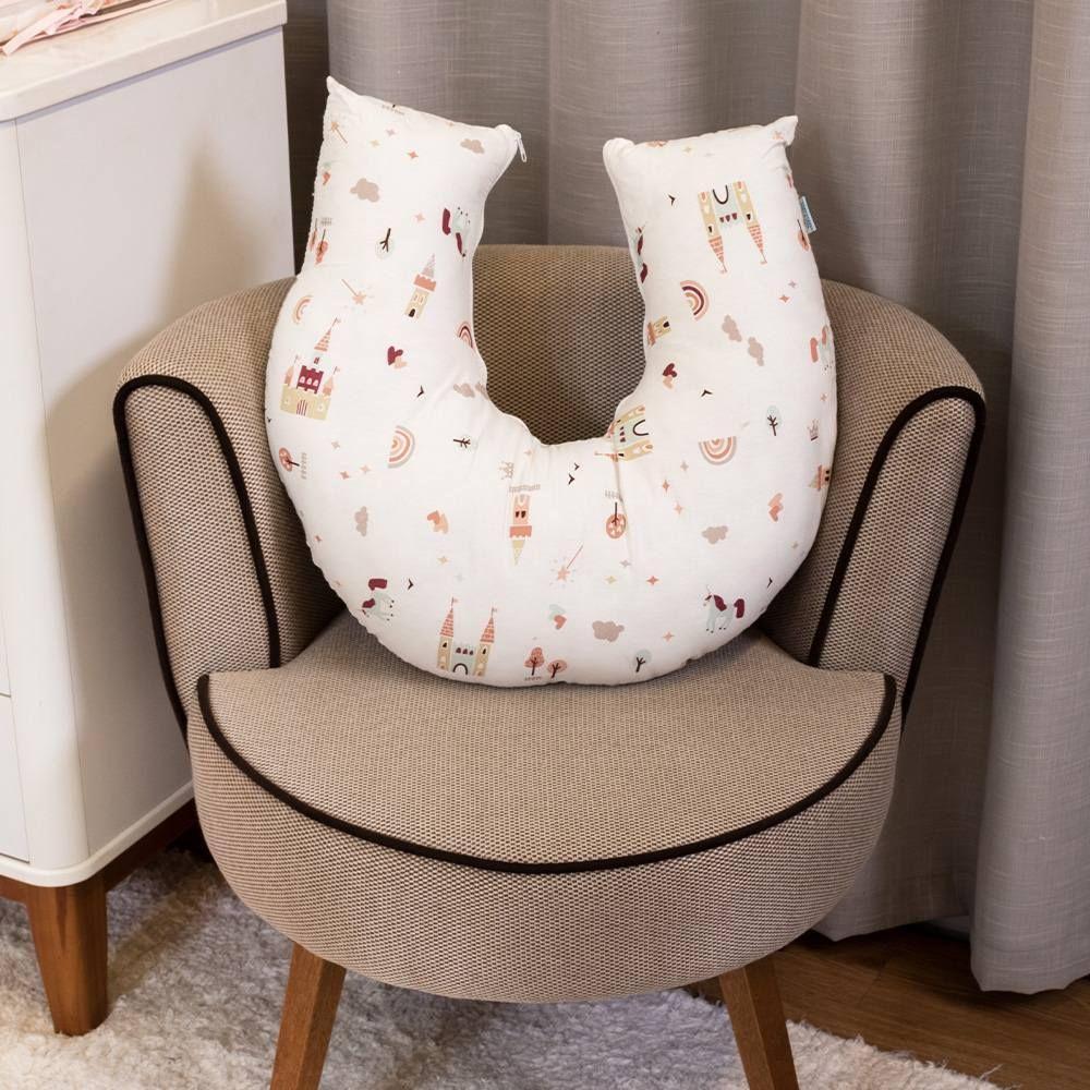 Almofada De Amamentação Baby Percal 200 Fios Algodão - Conto De Fadas - 2