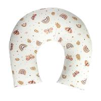 Almofada De Amamentação Baby Percal 200 Fios Algodão - Hippie Chic - 1