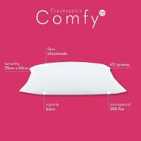 Travesseiro Comfy Suporte Baixo 01 Peça - Branco - 2