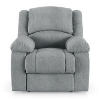 Poltrona Do Papai Reclinável Melim Controle Power Elétrico Usb Linho Fh1 - D\'rossi Cor Cinza - 3