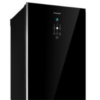 Geladeira Panasonic Frost free Black Glass 480l 110v