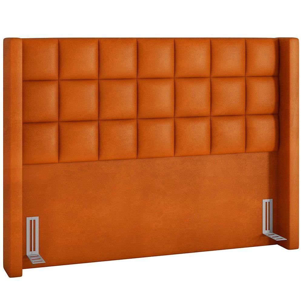 Cabeceira Cama Box Casal 160cm P05 Paris Couríssimo Camel - 1