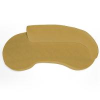 Sofá 4 Lugares Curvo Living Firenze Direito D02 Veludo Mostarda 260cm C-279 - Lyam - 2