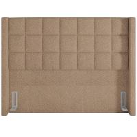 Cabeceira Cama Box Casal 195cm P05 Paris Bouclê Bege - 2