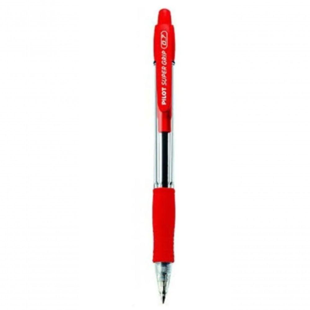 Caneta Esferografica Retratil Pilot Super Grip Fina 0.7mm - 1
